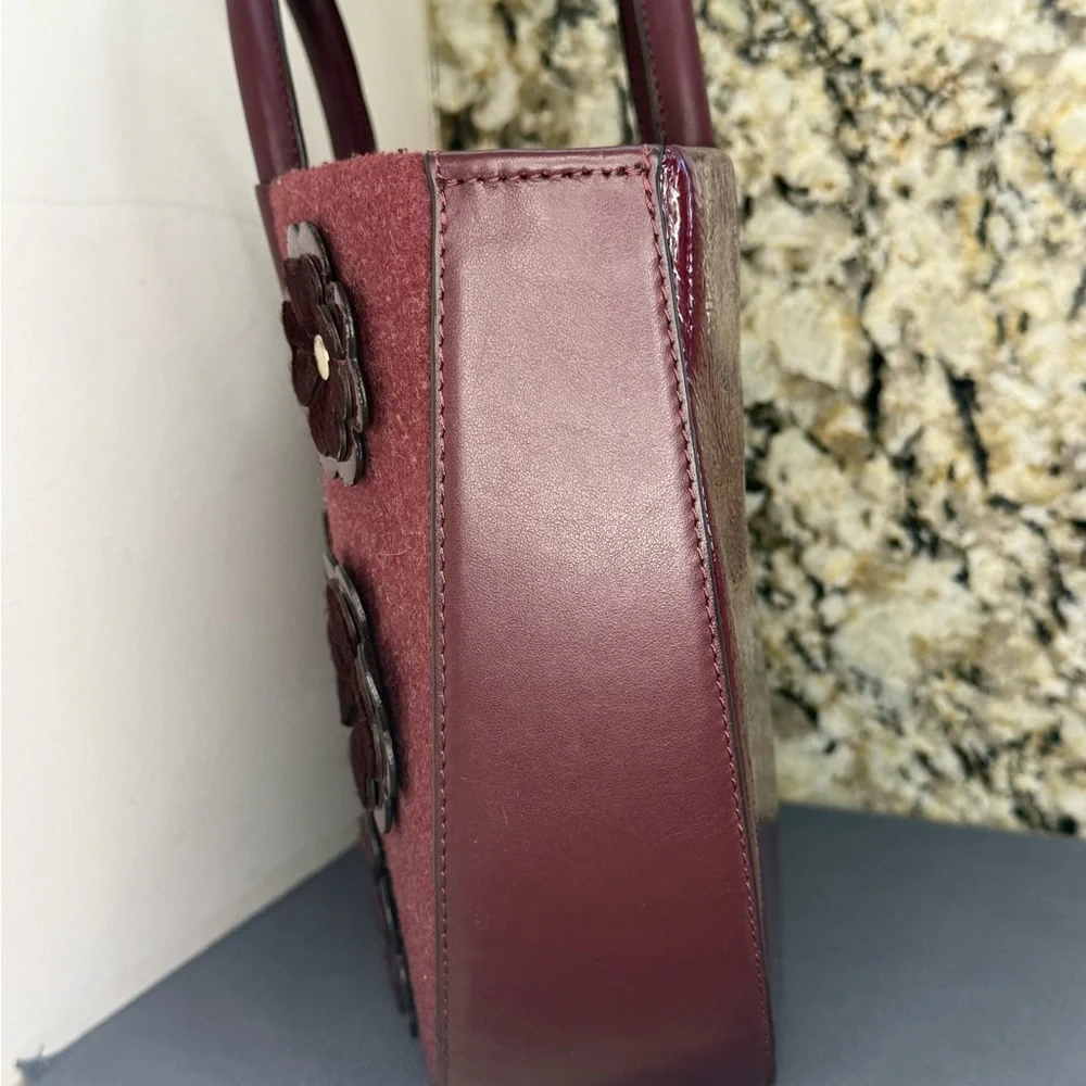EUC Kate Spade New York On Purpose Floral Circle Handmade Tote